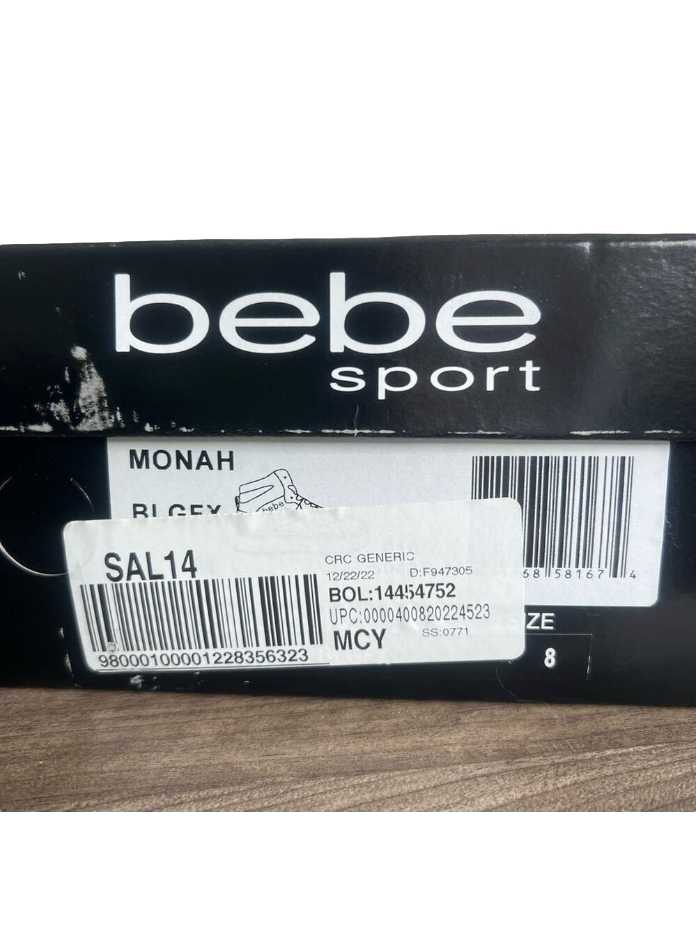 bebe Sport Monah BLGFX Women's Shoe Size 8 #B1426 - Picture 2 of 10